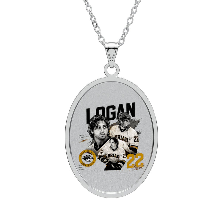 John Logan Oval Pendant