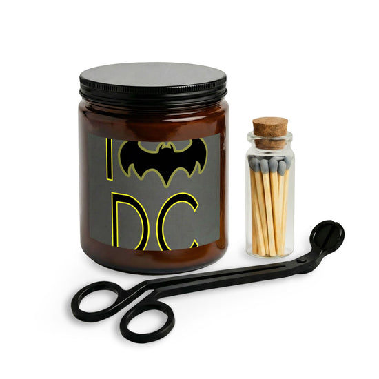 I Love DC Batman Edition Candle Set - Fandom-Made