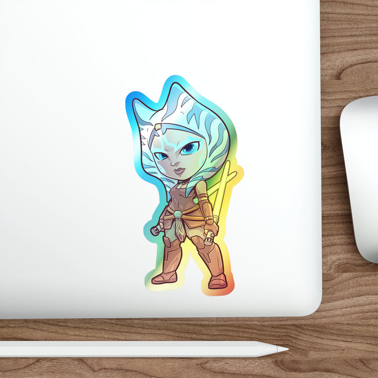 Ahsoka Tano Holographic Sticker