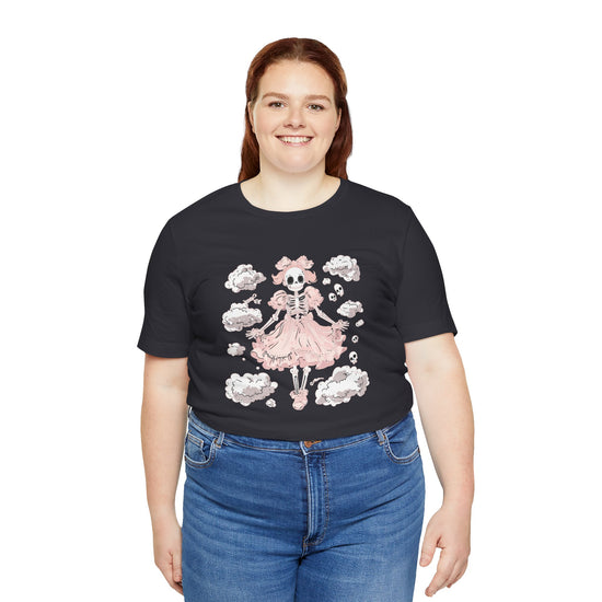 Coquette Skeleton Unisex T-Shirt - Fandom-Made