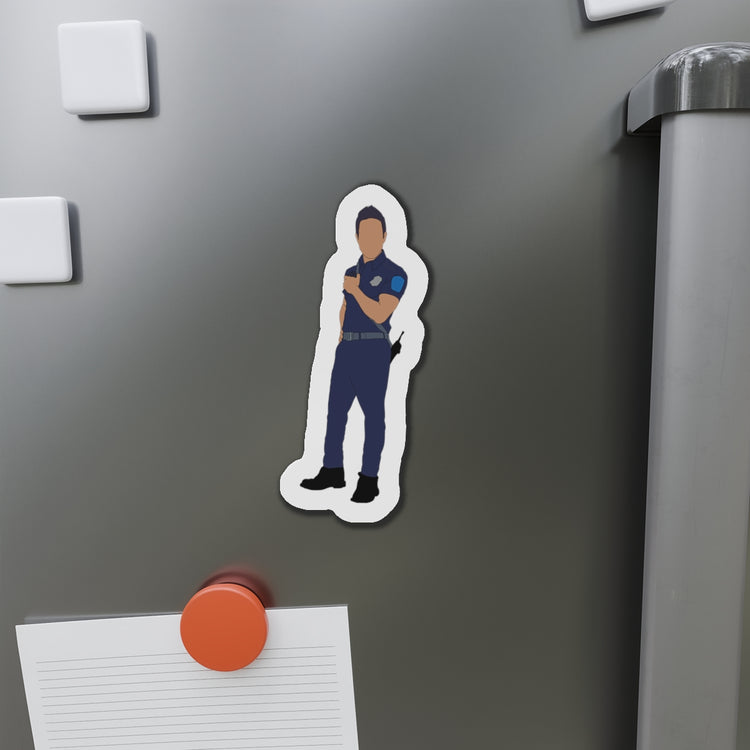 Chimney Han Die-Cut Magnet