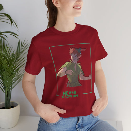 Never Grow Up Unisex T-Shirt - Fandom-Made