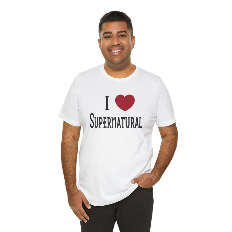 I Love Supernatural T-Shirt - Fandom-Made