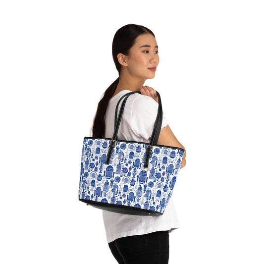 R2 Leather Shoulder Bag - Fandom-Made