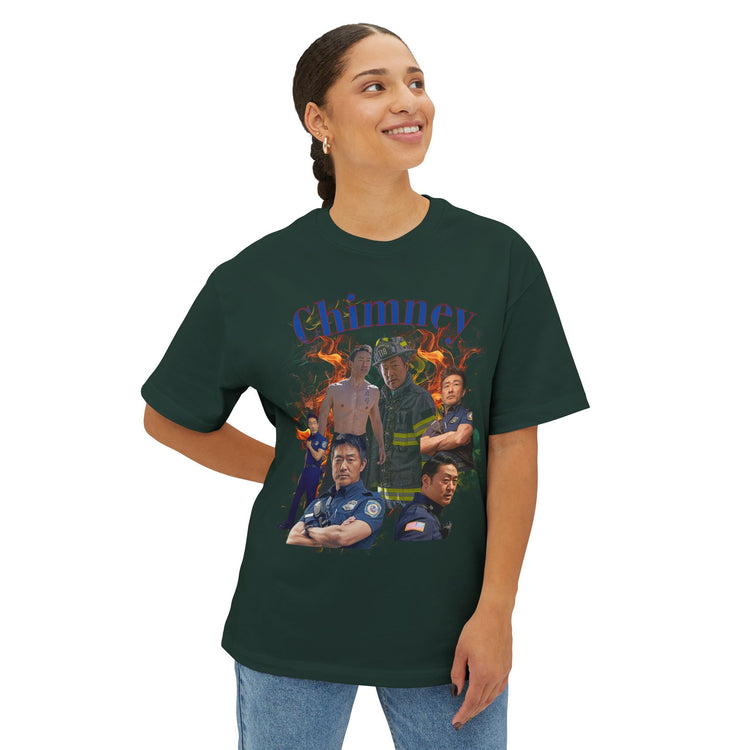 Chimney Han Unisex Oversized Boxy Tee