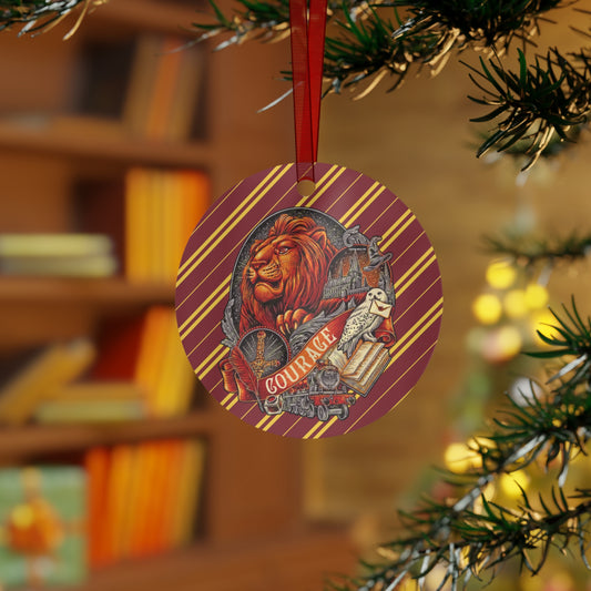 Gryffindor Courage Metal Ornaments - Fandom-Made