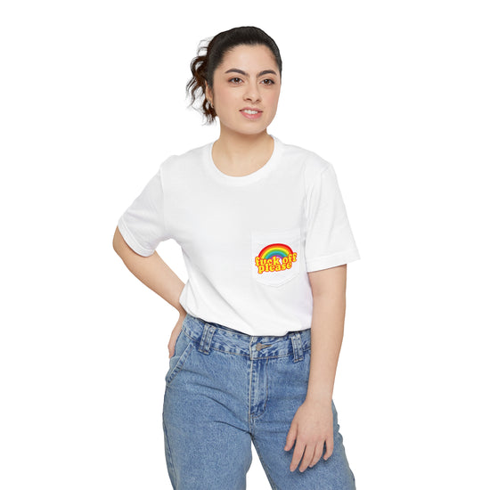 Fuck Off Please Unisex Pocket Tee - Fandom-Made