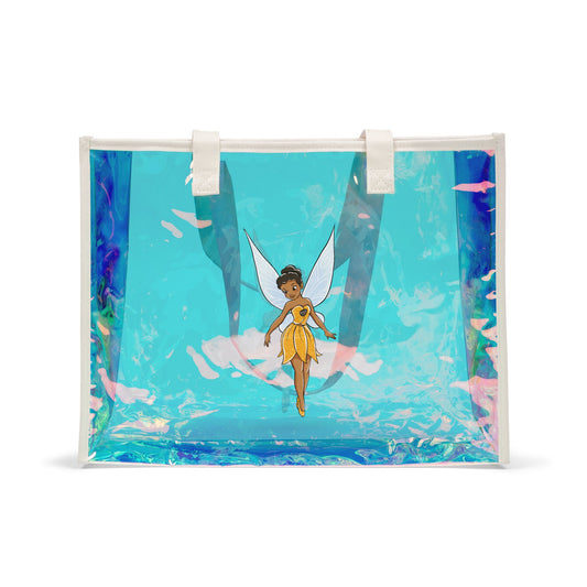 Iridessa Holographic Tote Bag - Fandom-Made
