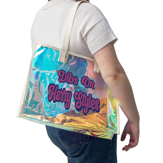 Dibs On Harry Holographic Tote Bag - Fandom-Made