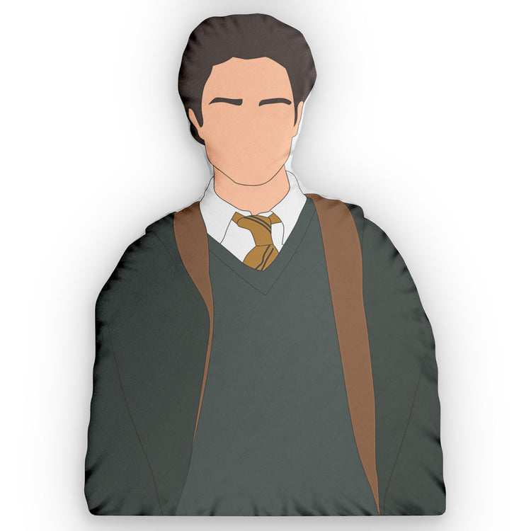 Cedric Diggory-Shaped Pillow