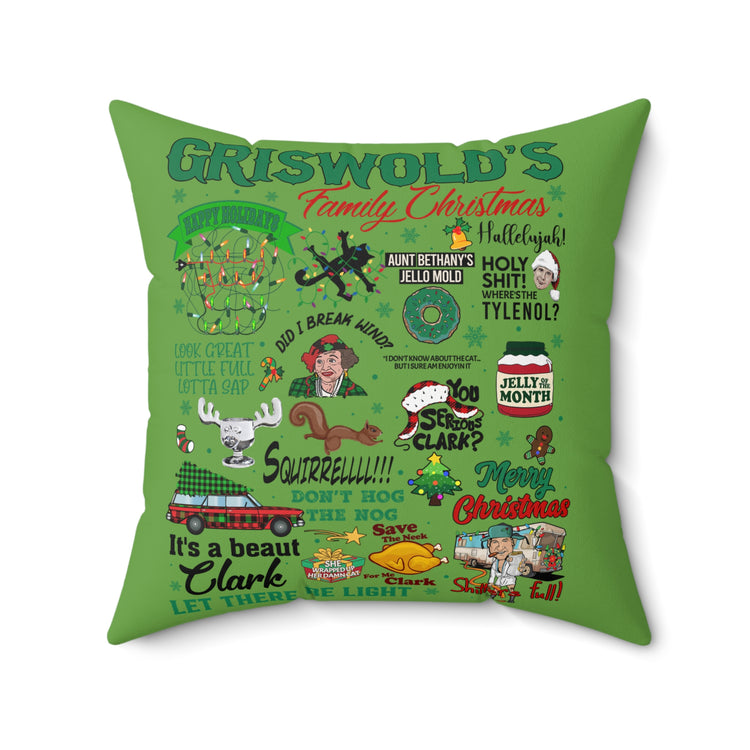 Griswold's Family Christmas Pillow