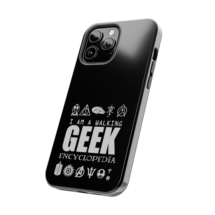 Geekdom Encyclopedia Phone Cases