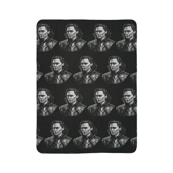 Burdened With Glorious Purpose Fleece Sherpa Blanket - Fandom-Made