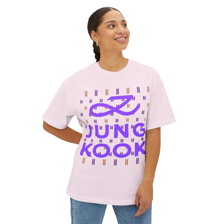 Jung Kook Unisex Oversized Boxy Tee