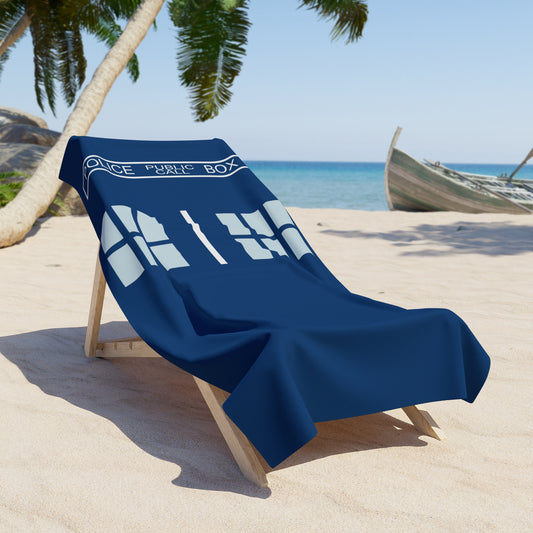Tardis Beach Towel - Fandom-Made