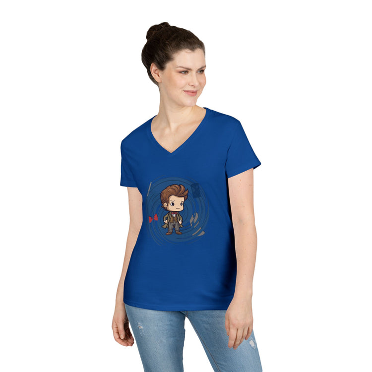 Timey Wimey Eleventh Doctor V-Neck Tee