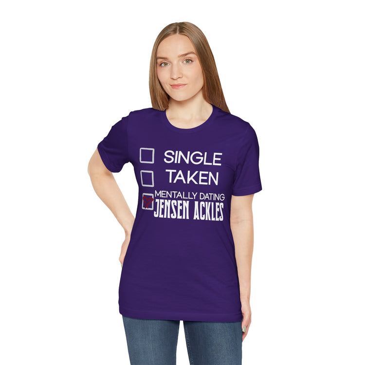 Mentally Dating Jensen Ackles Unisex T-Shirt - Fandom-Made