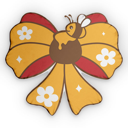 Pooh Bow-Shaped Pillow - Fandom-Made