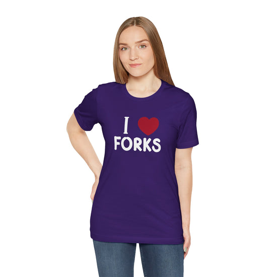 I Love Forks T-Shirt - Fandom-Made
