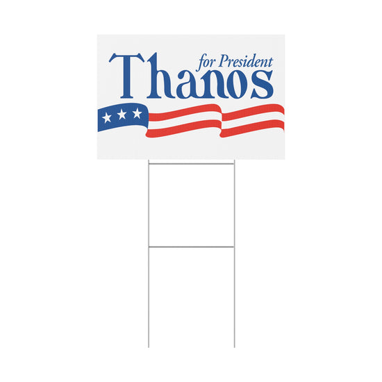 Thanos for President Yard Sign - Fandom-Made