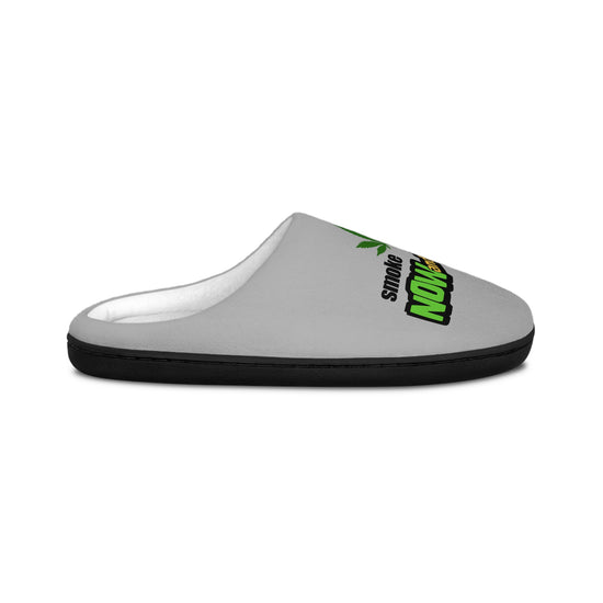 Smoke Now Munch Later Men's Slippers - Fandom-Made