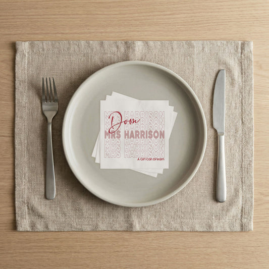 Mrs. Harrison Napkins