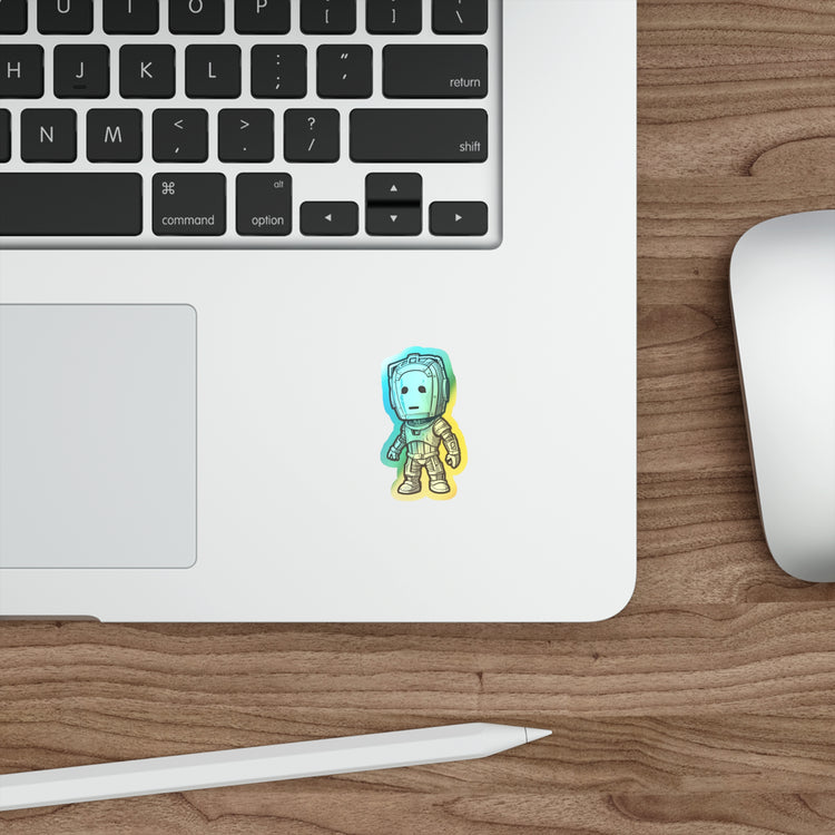 Cybermen Holographic Sticker - Fandom-Made