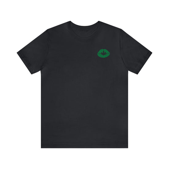 Weed Lips Pocket T-Shirt - Fandom-Made