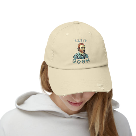 Let it Gogh Distressed Cap - Fandom-Made