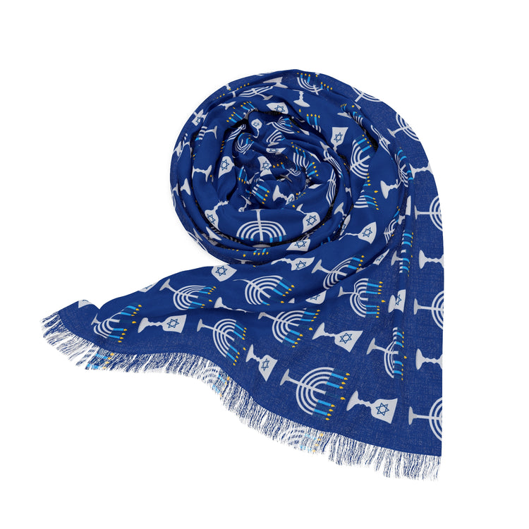 Menorahs Light Scarf