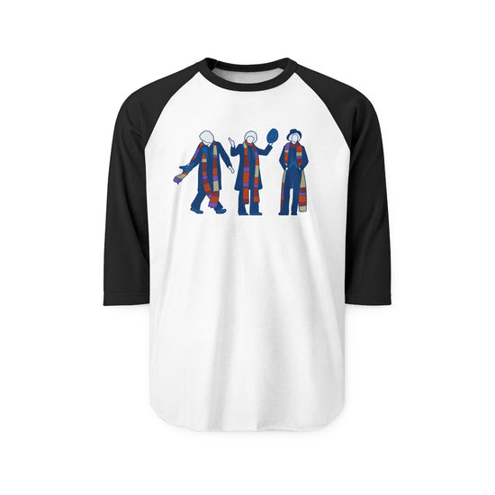 Fourth Doctor 3/4 Raglan Shirt - Fandom-Made