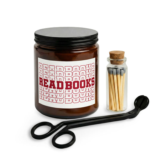 Read Books Candle Set - Fandom-Made