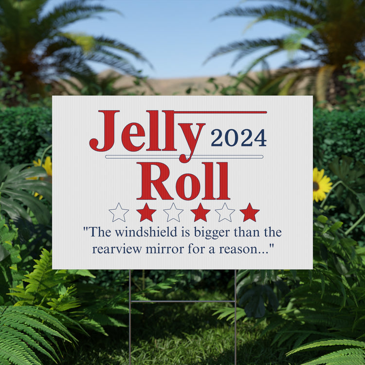 Jelly Roll 2024 Plastic Yard Sign - Fandom-Made