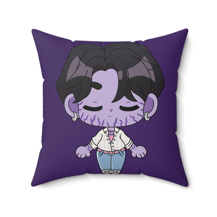 Ji-noo Saja Square Pillow - Fandom-Made