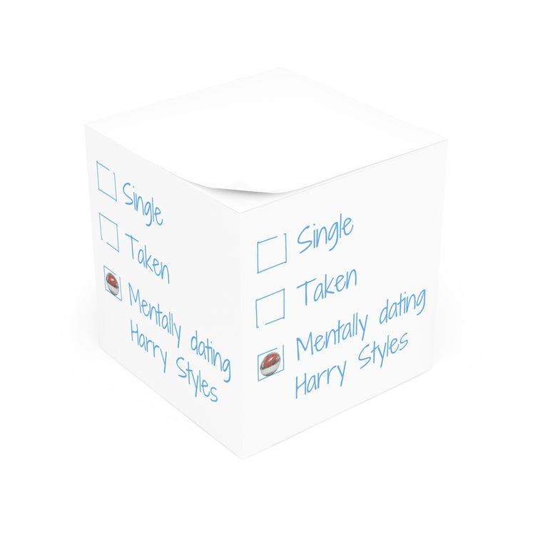 Mentally Dating Harry Note Cube - Fandom-Made