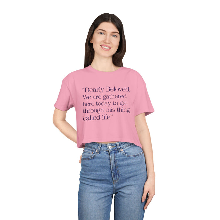 Dearly Beloved Crop Top