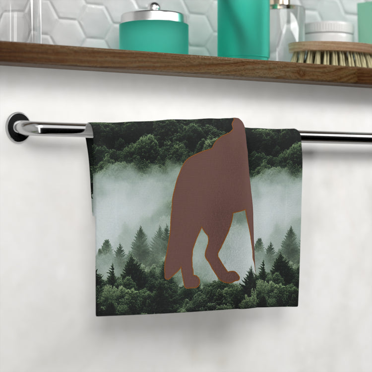 Wolf Boy Face Towel