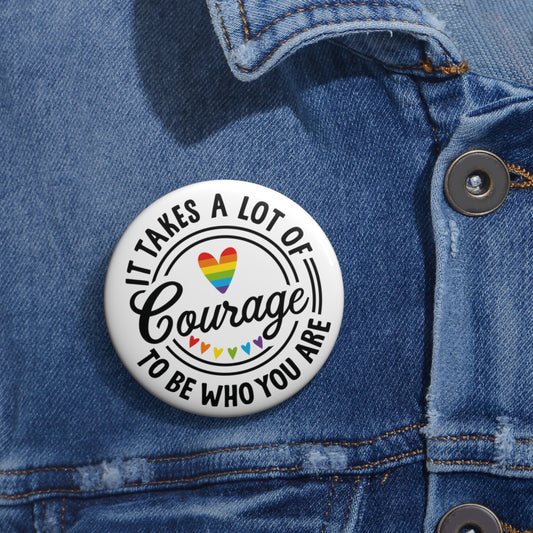 Courage Pin - Fandom-Made