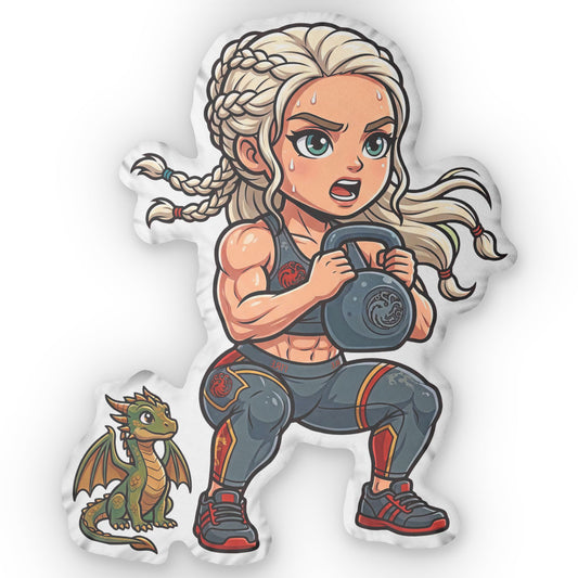 Workout Dany-Shaped Pillow