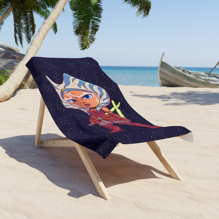 Ahsoka All-Over Print Beach Towel - Fandom-Made