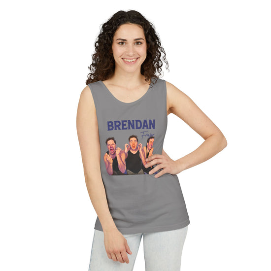Faces Of Brendan Unisex Tank Top - Fandom-Made