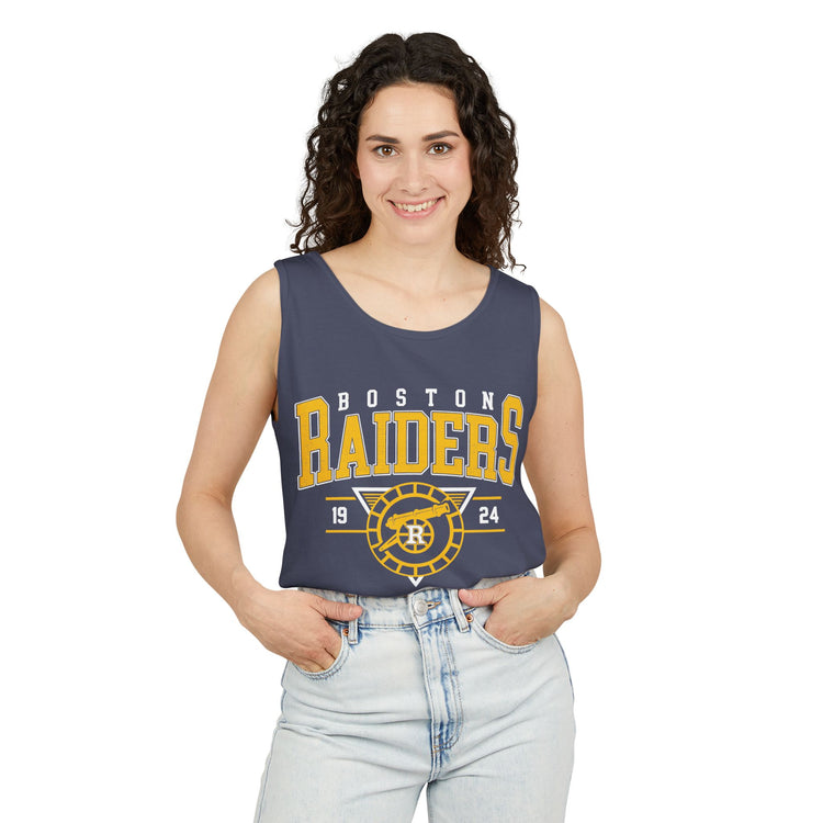 Boston Raiders Unisex Garment-Dyed Tank Top