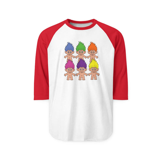 Trolling 3/4 Raglan Shirt - Fandom-Made