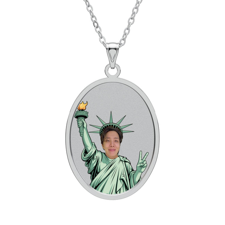 Our Hope Oval Pendant