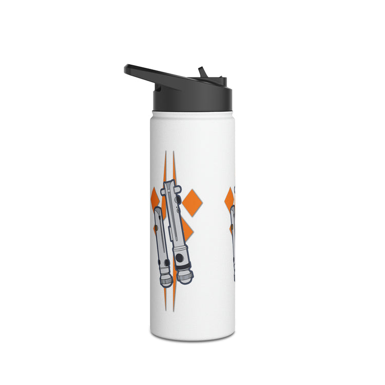 Ahsoka Tano Lightsaber Stainless Steel Water Bottle - Fandom-Made