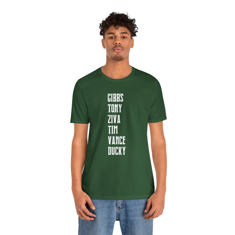 NCIS Names Unisex T-Shirt - Fandom-Made