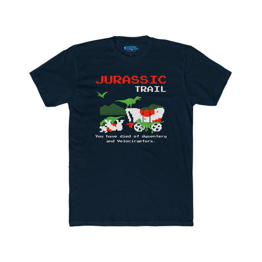 Jurassic Trail Fitted T-Shirt - Fandom-Made