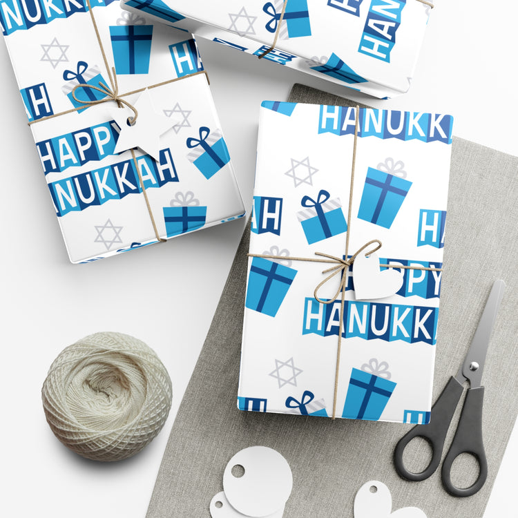 Happy Hanukkah Gift Wrap