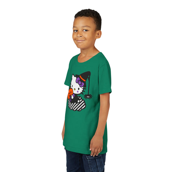 Witchy Kitty Youth Tee - Fandom-Made