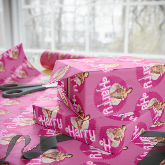 Barbie christmas wrapping discount paper